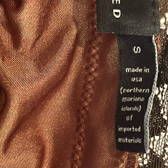 The Limited Brown cami with lace trim. Size small - Picture 3 of 10